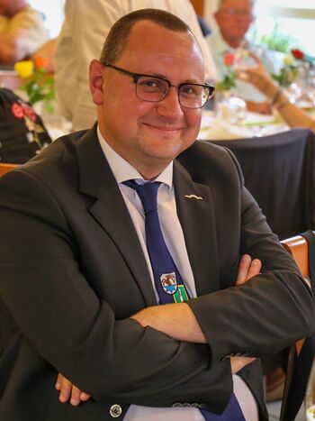 Novi župan pobratene občine Hirschaid je postal Stefan Endres