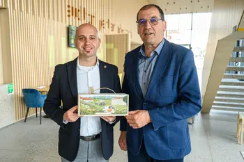 Delegacija iz občine na ogledu Urban centra v Ribnici