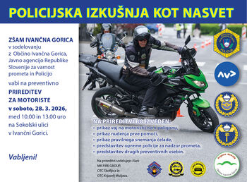 Preventivni dogodek za motoriste
