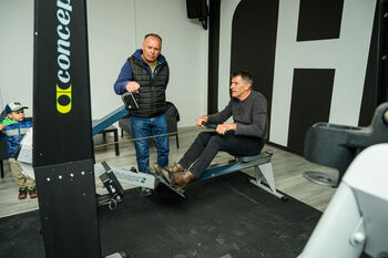 Svetovni prvak Jože Šinkovec odprl fitnes center v Ivančni Gorici