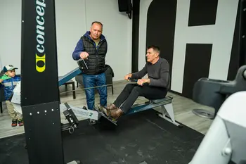 Svetovni prvak Jože Šinkovec odprl fitnes center v Ivančni Gorici