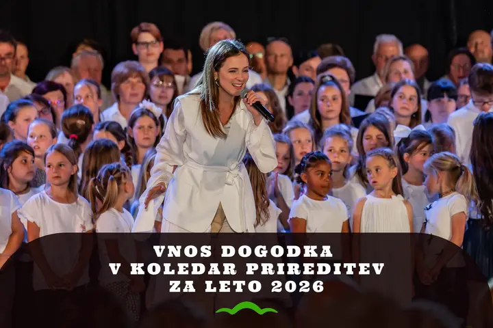 Povabilo k izpolnjevanju e-obrazca za dodajanje dogodkov v spletni koledar