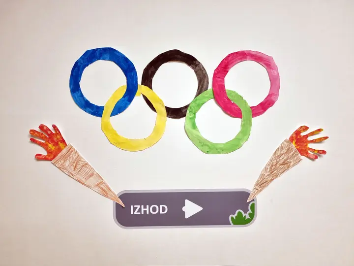 Vrtec Videk v Šentvidu pri Stični zaživel v pravem olimpijskem duhu