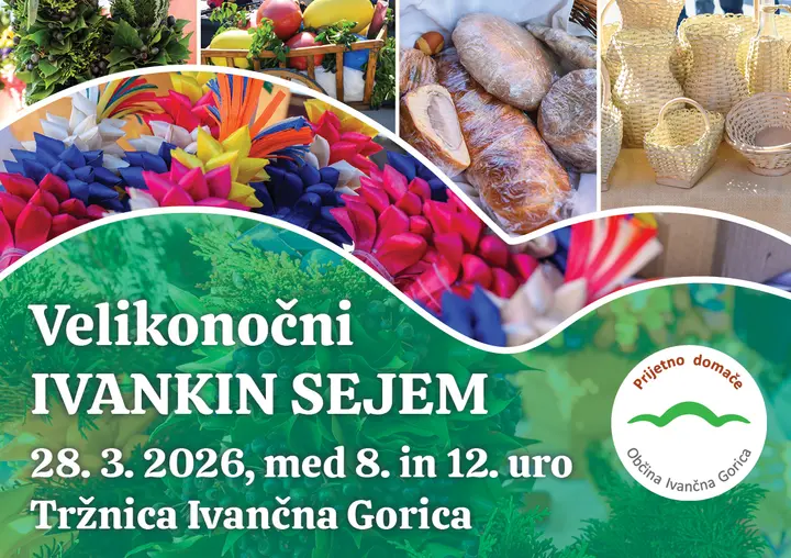 V soboto vabljeni v Ivančno Gorico na 17. Velikonočni Ivankin sejem