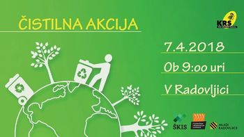 Očistimo našo občino - Radovljica 2018