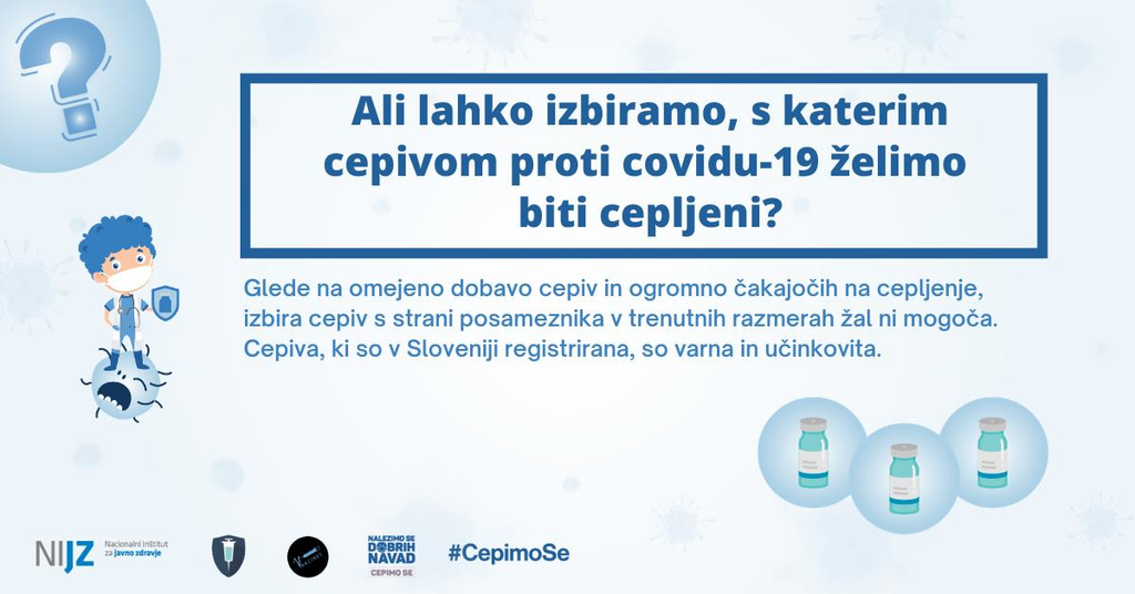 Nalezimo se dobrih navad - cepimo se