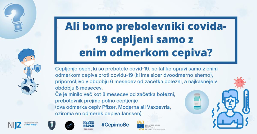 Nalezimo se dobrih navad - cepimo se