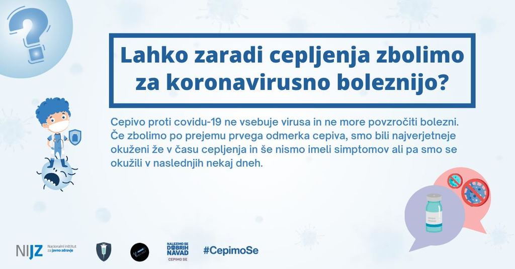 Nalezimo se dobrih navad - cepimo se