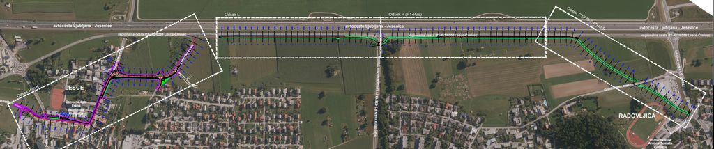 Načrtovana gradnja kolesarske poti med Radovljico in Lescami