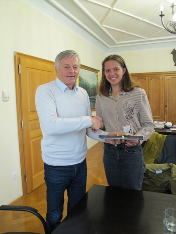 Čestitke olimpijki Iris Breganski