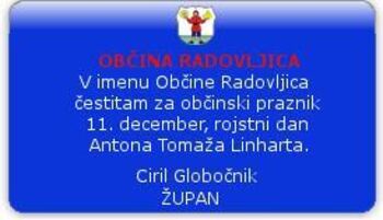 Vabilo na prireditve ob občinskem prazniku