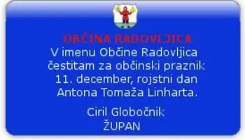 Vabilo na prireditve ob občinskem prazniku