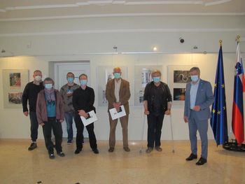 Nagrajenci natečaja Dogodki v občini Radovljica prejeli priznanja