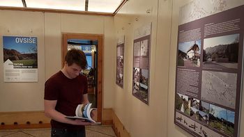 Razstava projekta Arhitektura gorenjskih vasi - delavnica Ovsiše