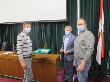 Med prejemniki bronastega znaka tudi član radovljiškega občinskega štaba CZ