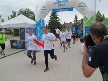 Olimpijska bakla obiskala tudi Radovljico
