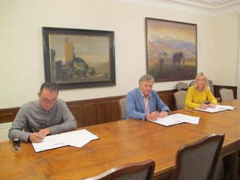Dogovor o skupnem interesu za ureditev nove večnamenske dvorane v Begunjah