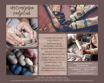Vabilo k sodelovanju v projektu Ustvarjalni podjetnik