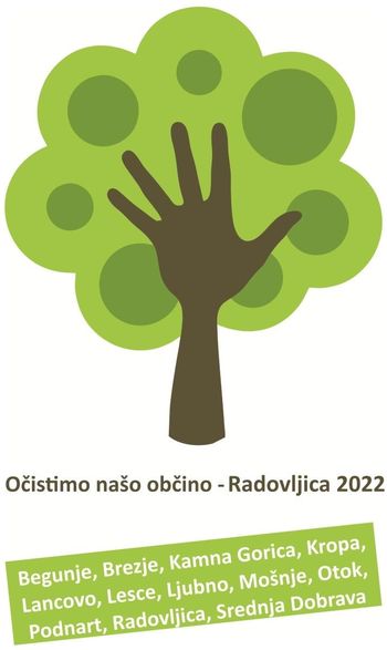 Akcija Očistimo našo občino – Radovljica 2022 - novi termini