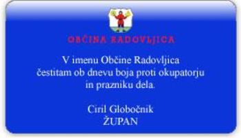 Prvomajska budnica Pihalnega orkestra Lesce