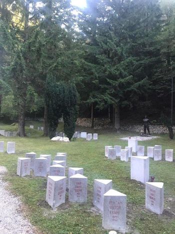 Obnova vojnega grobišča v Dragi končana