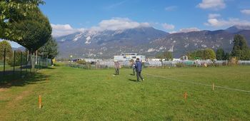 Zakoličba za manjši večnamenski objekt v Lescah