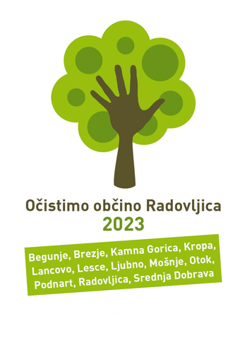V aprilu akcija Očistimo našo občino – Radovljica 2023