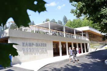 Slovesnost ob zaključku prve faze rekonstrukcije kopališča