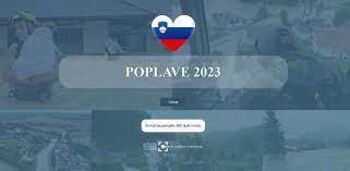 Aktivacija aplikacije Poplave 2023