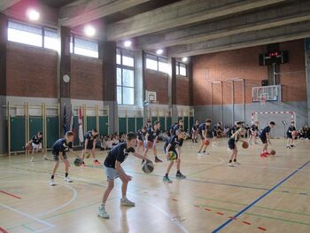 Obnovljena velika telovadnica v OŠ A. T. Linharta Radovljica