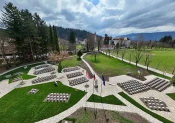 Vabilo na slovesnost ob zaključku obnove grobišča talcev v Begunjah