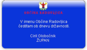 Vabilo na slovesnost ob dnevu državnosti s 13. Radol'ško 10ko
