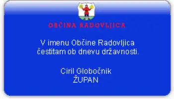 Vabilo na slovesnost ob dnevu državnosti s 13. Radol'ško 10ko Vabilo na slovesnost ob dnevu državnosti s 13. Radol'ško 10ko