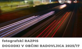 Objavljen fotografski natečaj Dogodki v občini Radovljica 2025
