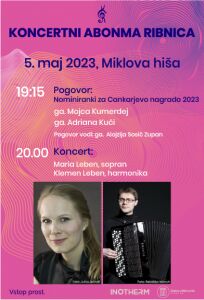 Vabljeni na prvi koncert abonmaja Ribnica