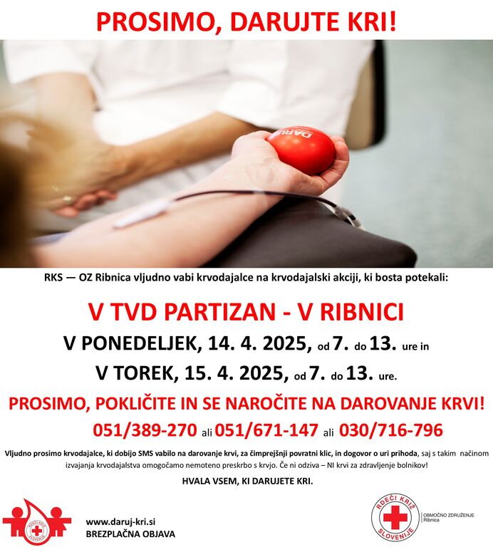 KRVODAJALSKA  AKCIJA