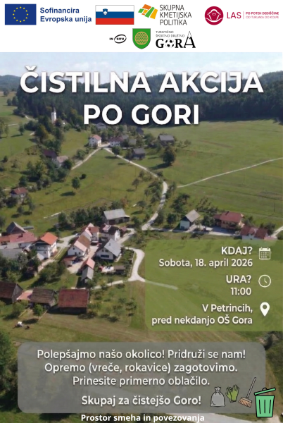 Čistilna akcija na Gori