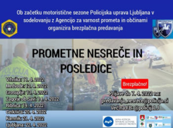 Motoristi, motoristični navdušenci, mladi vozniki in vsi ostali zainteresirani!