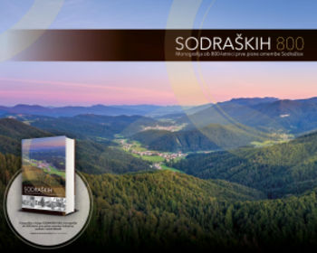 Vabilo na predstavitev monografije Sodraških 800