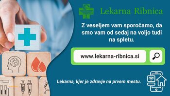 SPLETNA PRODAJALNA LEKARNE RIBNICA