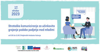 Vabilo na delavnico: Strateško komuniciranje za učinkovito grajenje podobe podjetja