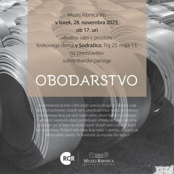 Vabilo na predstavitev suhorobarske panoge OBODARSTVO
