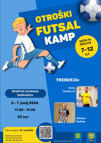 Otroški futsal kamp