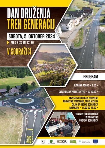 Občani v akciji: Potrebe, varnost in mobilnost v Občini Sodražica