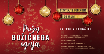 Vabilo na »PRIŽIG BOŽIČNEGA OGNJA«