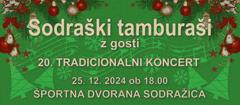 20. tradicionalni božično-novoletni koncert