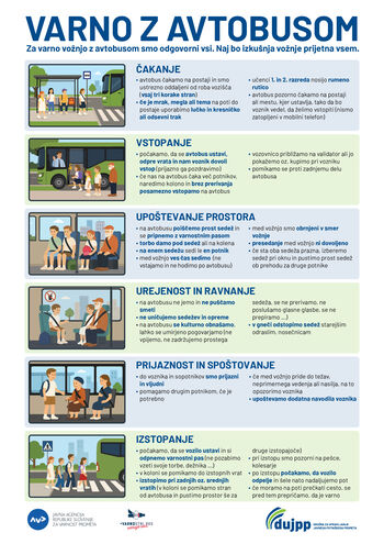 Varno z avtobusom