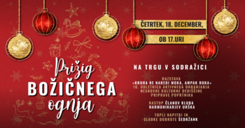 Vabilo na »PRIŽIG BOŽIČNEGA OGNJA«