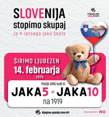 Širimo ljubezen za Jako!