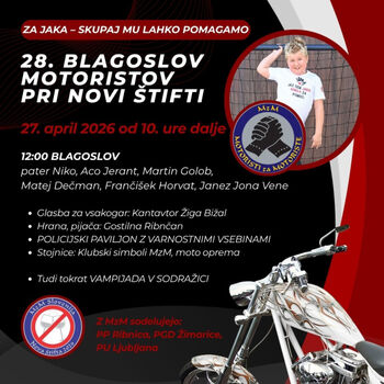 28. blagoslov motoristov pri Novi Štifti